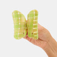 Chunks - Suki Claw - Lime + Cream Plaid