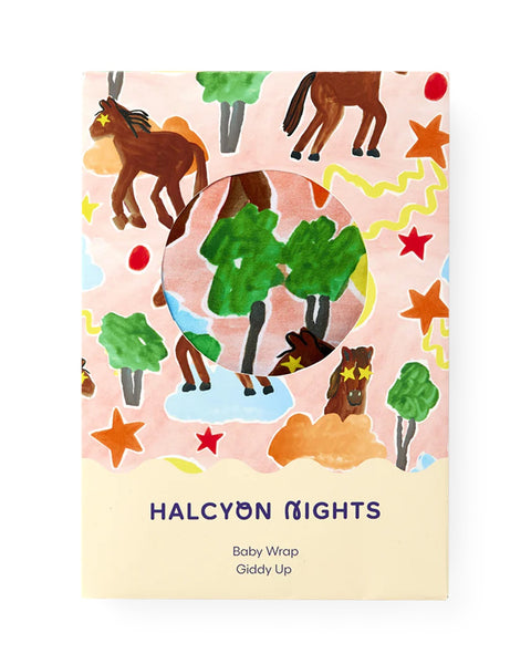 Halcyon Nights - Baby Wrap (Swaddle) - Giddy Up