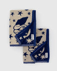 Baggu - Hand Towel Set of 2 - Cherub Bows