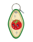 Patch Ya Later - Hello Darlin - Tomato Embroidered Keychain