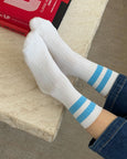 Le Bon Shoppe - Her Socks - Blue Stripe
