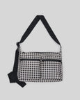 Baggu - Medium Cargo Crossbody Bag - Black & White Gingham