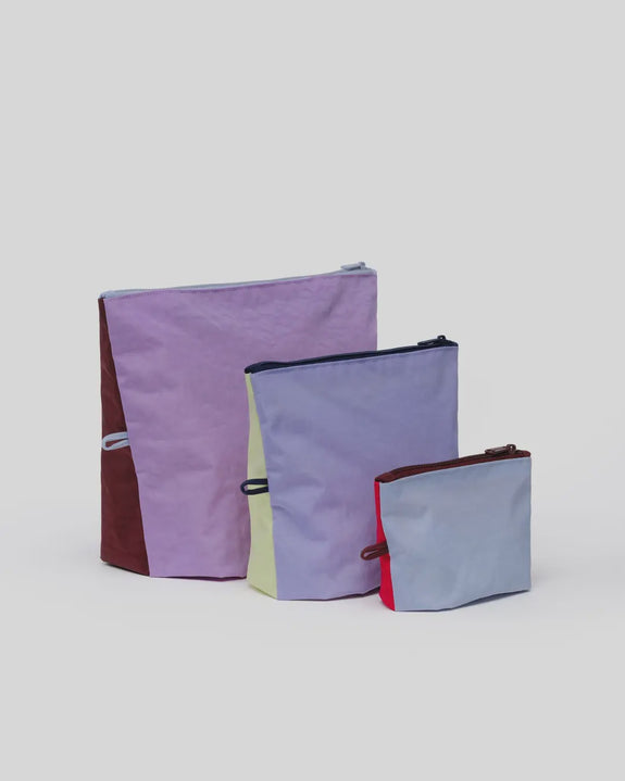 Baggu - Go Pouch Set - Kaleidescope Mix
