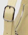 Baggu - Mini Recycled Leather Shoulder Bag - Straw