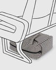 Baggu - Small Cloud Carry-On - Black and White Gingham