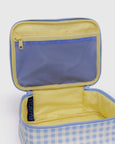 Baggu - Small Cosmetic Case - Light Blue Gingham