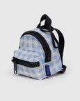 Baggu - Backpack Charm - Light Blue Gingham