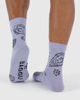 Baggu - Crew Sock - Shells Light Blue