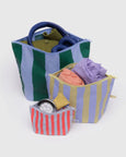 Baggu - Go Pouch Set - Painted Stripe