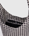 Baggu - Small Nylon Sling - Black & White Gingham