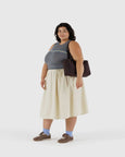 Baggu - Medium Nylon Bowler Bag - Chocolate Plum