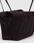 Baggu - Medium Nylon Bowler Bag - Chocolate Plum