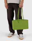Baggu - Medium Nylon Bowler Bag - Green Juice