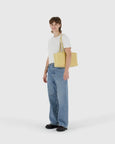 Baggu - Medium Nylon Bowler Bag - Butter