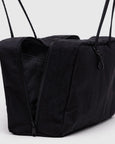 Baggu - Medium Nylon Bowler Bag - Black