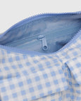 Baggu - Cargo Shoulder Bag - Light Blue Gingham