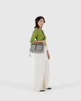 Baggu - Medium Cargo Crossbody Bag - Black & White Gingham