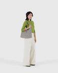 Baggu - Nylon Shoulder Bag - Black & White Gingham