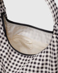 Baggu - Nylon Shoulder Bag - Black & White Gingham