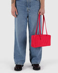 Baggu - Nylon Bowler Bag - Candy Apple