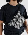 Baggu - Fanny Pack - Black & White Gingham