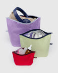 Baggu - Go Pouch Set - Kaleidescope Mix