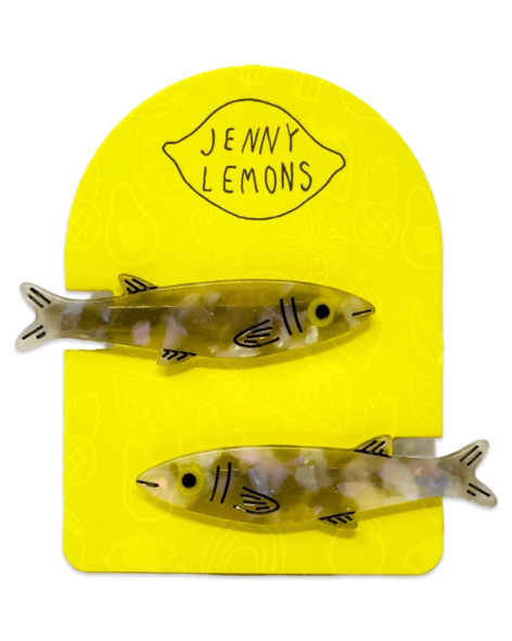 Jenny Lemons - Sardine Alligator Hair Clip Set