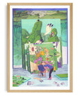 KIBLIND Atelier - Karlotta Freier - The Artist's Studio (Gustave Courbet) - A3 Poster