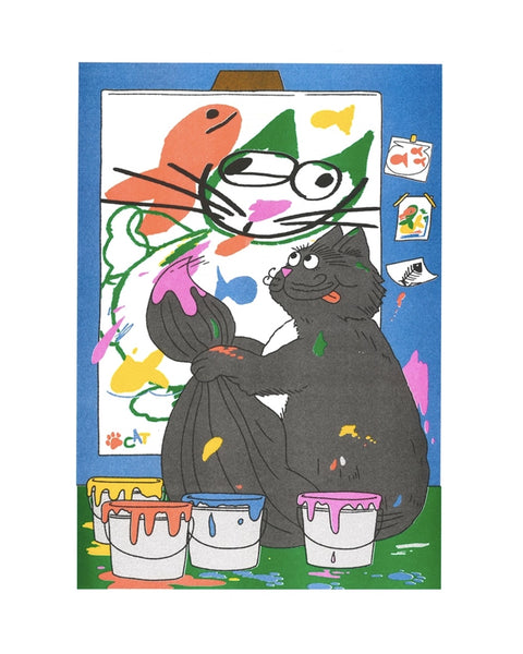 KIBLIND Atelier - Angela Kirkwood - If Pets Could Paint