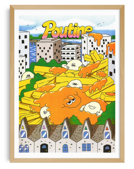 KIBLIND Atelier - Poutine in Montreal - Lauren Martin
