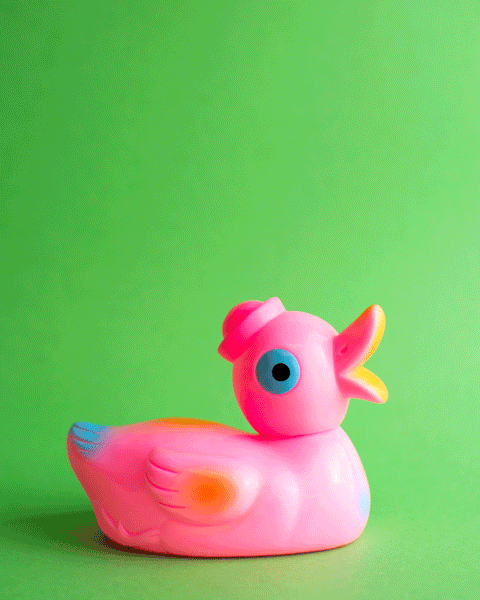 Kodama Sangyo Toy Co - Pink Duck