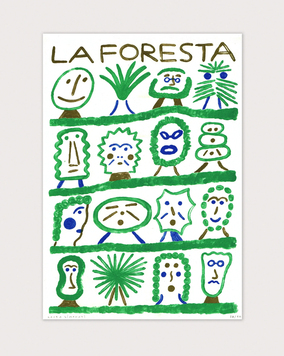 Jumbo Press - La Floresta A3 Print (Limited Edition)