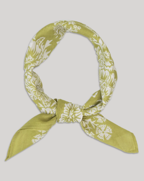 Last Chance Textiles - Cotton Blossom Bandana | Sweet Pea