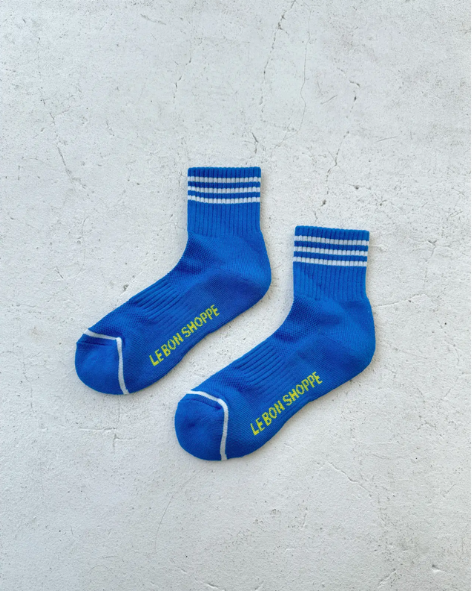 Le Bon Shoppe - Girlfriend Socks - Royal Blue