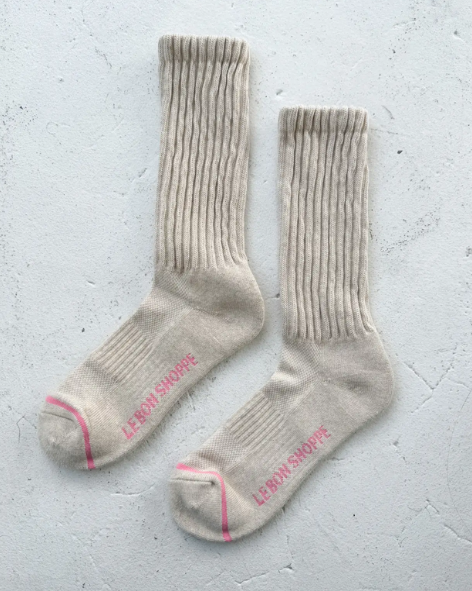 Le Bon Shoppe - Ballet Socks - Oatmeal