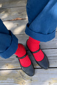 Le Bon Shoppe - Her Socks - Classic Red