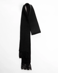 Lemme - Fringed Scarf - Nero