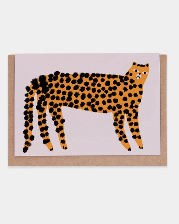 Evermade - Leopard Greetings Card