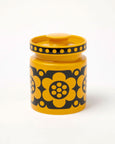 Magpie X Hornsea Mini Jar - Yellow Geo Flower