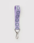 Baggu - Logo KeyChain - Lilac Happy