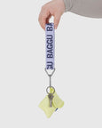 Baggu - Logo KeyChain - Dusty Lilac