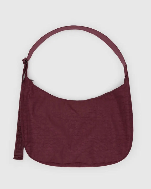 Baggu - Large Nylon Crescent Bag - Mahogany