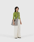 Baggu - Large Nylon Sling - Black & White Gingham