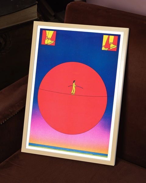 KIBLIND Atelier - María Medem - If you could, would you choose to see the future? - A3 Poster