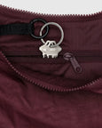 Baggu - Medium Nylon Crescent Bag - Mahogany