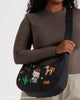 Baggu - Medium Nylon Crescent Bag - Embroidered Hello Kitty Western
