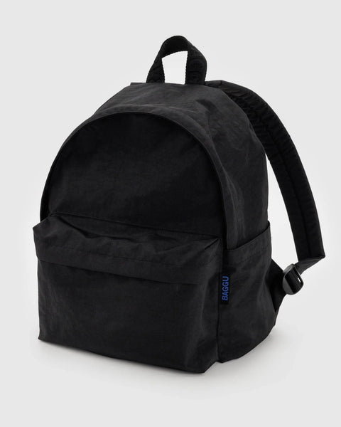Baggu - Medium Nylon Backpack - Black