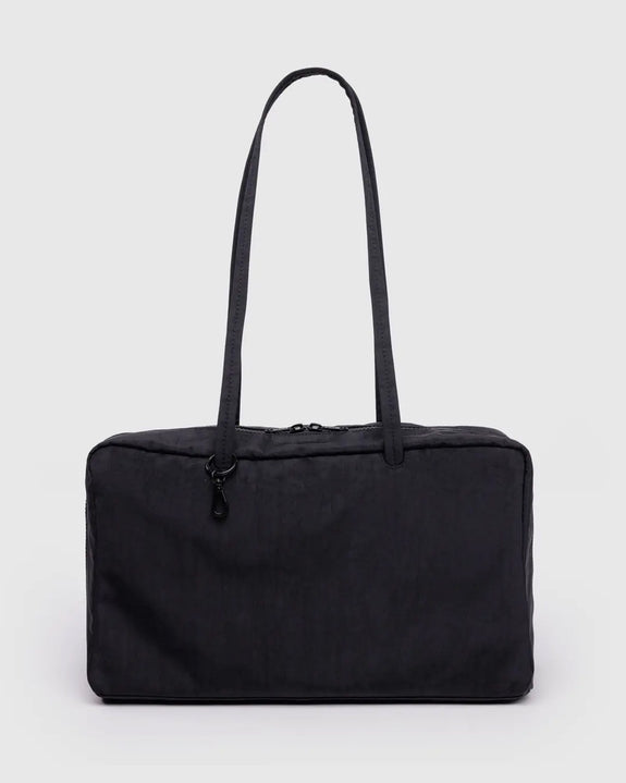 Baggu - Medium Nylon Bowler Bag - Black