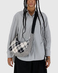 Baggu - Medium Nylon Crescent Bag - Mixed Plaid