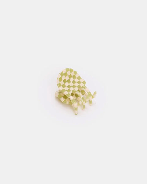 Chunks - Mini Claw - Olive Check